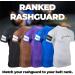 Gold BJJ Foundation Rash Guard - Brown, No-Gi & Gi Jiu Jitsu Rashguard, Short Sleeve - XL - Buy Online on SooperMarket.com