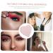 Mipcase Eyelash Adhesive Station - 2pcs Eyelash Extension Pads & Magnetic Holder - Pink Glass Crystal Gasket for False Lashes - Buy Online on SooperMarket.com