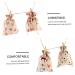 BCOATH 24pcs Countdown Candy Bag Advent Calendar Pouches Drawstring Bag Bags Tag Wood - Buy Online on SooperMarket.com