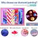 5D Diamond Painting Kits for Adults - Tiny Fun 12 Pack DIY Art Kit with Round Full Drill Diamonds for Home Decoration - 12x16 Inch - Buy Online on SooperMarket.com
