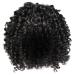 Smoothing for Hair European And American Small Curly African Ladies Wig Rod Fluffy Fiber High Temperature Silk Headgear Suitable For Black Women Frontal Closure Pink One Size