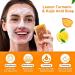 Turmeric Kojic Acid Soap Turmeric Soap Nature Turmeric Soap Dark Spot Corrector Pure Turmeric Handmade Soap Bar For Face & Body Moisturizing Erase Fine Lines Friendly Vegan&Cruelty Free - Buy Online on SooperMarket.com
