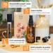 Bionoble Organic Castor Oil 50ml - 100% Pure Cold Pressed for Lashes, Eyebrows, Hair, Beard, Nails - Vegan & Cruelty Free - Glass Bottle with Pipette, Pump, & Mascara Kit - 50ml Pack - Buy Online on SooperMarket.com