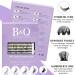Premium LASH Extension Set B & Q - 280 PCs 0.07D 9-15 Mix | Complete Eyelash Extensions with Adhesive & Applicator for Beginners - Buy Online on SooperMarket.com