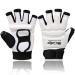 Boxing gloves Men Woman Children's Boxing Gates MMA Gloves Men Set Boxing Training Giefs Boxing Goes Light Taekwondo UFC Half -Finger Kickboxing BoxSack Hairs White XS