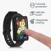 kwmobile Huawei Band 7/Band 6/Honor Band 6 Cover (Set of 2) - Tempered Glass with Plastic Frame - Black/Transparent - Buy Online on SooperMarket.com