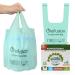 GreFusion Extra Strong 10L organic waste bags with handle 80 pieces Garbage bags with handle ok compost 10 liters-80 pieces
