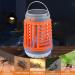 Electric Mosquito Killer Lamp Mosquito Lamp Mosquito Zapper Electric Fly Killer Electric Fly Zapper Household Use Indoor Outdoor Mosquito Trap Portable(Color:Orange) - Buy Online on SooperMarket.com