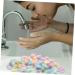 Angoily Face Cleaning Supplies - Fuzzy Cotton Balls for Crafts & Nail Polish Remover | Newborn Safe Cleansing | Eco-Friendly Green Dyes - Buy Online on SooperMarket.com