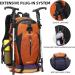 SHENHU Hiking Backpack 40L Waterproof Daypack Outdoor Sport Trekking Camping Backpack for Men Women A1-orange - Buy Online on SooperMarket.com