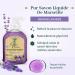 Le Petit Olivier Pure Marseille Liquid Soap - Lavender - 10.1 oz - Gentle Skin Cleanser - Vegetable Origin - International Shipping Available - Buy Online on SooperMarket.com