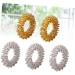 Ibasenice 5-St Spiky Sensory Ring - Acupressure Finger Circulation Toy | Chinese Medicine Massage Device - Buy Online on SooperMarket.com