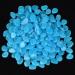 220 pieces of fluorescent stone bright stones for garden glowing decorative stones aquarium stone steps for sidewalks aquarium flower bed vase terrace lawn decor plants (blue) 220 pieces blue