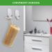 Organic Natural Bath Loofahs 6 Pack for Men and Women - Exfoliating Body Scrubber Sponges for Deep Cleaning - Includes 2 Wall Hooks - Buy Online on SooperMarket.com