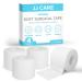 JJ CARE Soft Surgical Tape Pack of 4 2 x 10 Yards Soft Cloth Tape Latex-Free Cloth Medical Tape for First Aid Breathable Cloth Surgical Tape Hypoallergenic Adhesive 2 Inch x 10 Yards (Pack of 4)