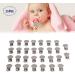 GFHGGGFH Metal Pacifier Trousers for Toddlers - Rust Protection & Galvanized Stainless Steel Braces - 30 Pack - Buy Online on SooperMarket.com