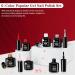 LKE Gel Nail Polish Set - 6 Colors for All Seasons | White Black Red Pink Gold & Silver Glitter | Soak Off UV/LED Nail Kit for Home & Salon Manicure - Buy Online on SooperMarket.com