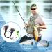 75PC Fishing Accessories Set | 40PC Steel Leaders Rubber Fish & Jig Heads for Freshwater & Saltwater | Ultimate Fishing Gear - Buy Online on SooperMarket.com