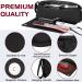 Hair Tools Travel Bag with Heat Resistant Mat - 2-in-1 Organizer for Flat Irons & Curling Irons | Essential Travel Accessories - Buy Online on SooperMarket.com