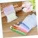Ipetboom 10pcs Blue Braiding Ice Face Mold Soap Saver Net - Handmade Tool for Kids' Costumes Japanese Foam Net Clear Makeup Bags & French Manicure Pens - Buy Online on SooperMarket.com