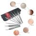 OETUIOW 9pcs Blackhead Remover Tool Kit - Professional Pimple Comedone Extractor Set for Pimples, Blackheads, Zit Removal - Forehead, Facial, and Nose - Buy Online on SooperMarket.com