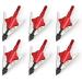Majarro Crossbow Broadheads 100 Grain - Deep Penetration, Tough Steel 100 Gain Broadheads fit Compound and Crossbow Red-001