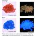 220 Pieces of Blue Fluorescent Decorative Stones for Garden Aquarium & Lawn Glow in the Dark Stones for Sidewalks Flower Beds Vases & More - Buy Online on SooperMarket.com