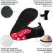 Kawaii Red Bow Polka Dot Water Shoes for Boys and Girls | Quick Dry Non-Slip Aqua Socks for Beach Swim | Size 11-12 - Buy Online on SooperMarket.com
