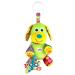 LAMAZE Pupsqueak Clip on Pram and Pushchair Newborn Baby Toy Sensory Toy for Babies Boys and Girls from 0 to 6 Months Sound Dog
