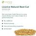 Mimea Licorice Natural Root Cut | Quality Ingredients | Distilling & Flavouring | No Additives | Herbal Remedy 1kg - Buy Online on SooperMarket.com