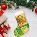 YYHHAOFA Sunflower Seeds and Sunflowers Prints Christmas Decorative Stockings : Soft Light and Tactile Suitable for Christmas Holiday Party - Buy Online on SooperMarket.com