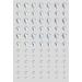 Buy Rhinestone Stickers - 4 Sheets Self-Adhesive Bling Jewel & Crystal Gem Stickers for Crafts Makeup and Hair - Assorted Sizes with Tweezer - International Shipping Available - Buy Online on SooperMarket.com