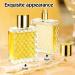 Ysimple 2 Pack 100ml Perfume Atomiser Portable Clear Empty Glass Perfume Spray Bottles Refillable Perfume Atomizer Large Cosmetic Fine Mist Atomizer for Travel(Gold) 100ml Gold - Buy Online on SooperMarket.com