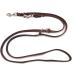 Adjustable Dog Liner for Small & Large Dogs - 2m Dark Brown Double Linen | Perfect for All Breeds - Buy Online on SooperMarket.com