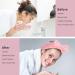 GOTH Perhk 4 Pack Spa Bowknot Hair Bands Coral Fleece Makeup Headband Elastic Head Wrap for Washing Face Shower Yoga Sports Skincare(Beige Pink Blue Navy Blue) - Buy Online on SooperMarket.com