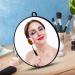 Beauty Mirror Professional Hand held Round Mirror with Handle for Personal & Hair Salon Use - Buy Online on SooperMarket.com