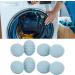 LANTRO JS Pack of 8 Dryer Balls for Tumble Dryer Washing Ball Dryer Balls Hedgehog Balls for Home Clothes Cleaning Reusable - Buy Online on SooperMarket.com
