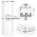 DS 1 Pcs Sublimation Blanks Products Width Measurer Accurately Measure The Circumference of Cups Mugs Glass Cans and Water Bottles Use for Heat Press Machine DIY Crafts Maker