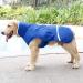 Reflective Waterproof Dog Winter Jacket with Thicken Fleece Lining - Blue - Medium - Buy Online on SooperMarket.com