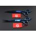 Purple Dragon PS02 Professional 7.0 inch 4PCS Pet Grooming Scissors Kit Japan Premium Steel Straight & Curved & Thinning Blade Dog Hair Cutting Shears Set with Case Blue - Buy Online on SooperMarket.com