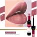 DAGEDA 6-Piece Wine Lip Tint Set | Long-Lasting Waterproof Matte Lipstick Stain | 6 Velvety Liquid Colors | Non-Stick Cup Makeup Gift Kit for Women (Color B) - Buy Online on SooperMarket.com