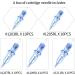 50PCS Tattoo Needles Standard Sizes 1203RL+05RL+07RL+09RL+11RL  10Pcs of Each Tattoo Cartridge Needle Round Liner Tattoo Needle Assorted - Buy Online on SooperMarket.com
