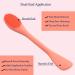 Silicone Face Mask Brush Applicator Set - Facial Makeup Remover Scrubber for Clay, Mud, Charcoal Masks - 2 Pack Red+Green - Buy Online on SooperMarket.com