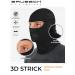 Brubeck Storm Hood for Ladies & Men | Balaclava & Ski Mask | Wind & Motorcycle Face Mask Black S-M - Best for Outdoor Sports - Buy Online on SooperMarket.com