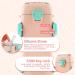 Txkrhwa Car Straw Water Cup 500ml Pink - Portable Leak-Proof Kids Drinking Jug with Shoulder Strap & Locking Flip Lid - Cute Cartoon Design - Ideal for Bus Travel - Small Square Toy Water Bottle - Buy Online on SooperMarket.com
