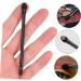 Baluue 100 Pcs Double Eye Shadow Makeup Eyeshadow Brush Women Makeup Brush Make up Cosmetics Plastic Black - Buy Online on SooperMarket.com