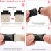 Enkic Elastic Nylon Watch Band 5-Pack for Fitbit Inspire 2/Inspire/Inspire HR - Black/Beige/Burgundy/Indigo/Gray - Buy Online on SooperMarket.com