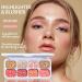8 Colors Blusher Highlighter Makeup Palette | Waterproof Matte & Shimmer Blush Bronzer & Eyeshadow for a Flawless Finish - Buy Online on SooperMarket.com