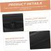 FOYTOKI 2 Pcs Hair Dryer Storage Bag Curl Blow Dryer Portable Hair Dryer Bag Barber Clipper Case Black Eva - Buy Online on SooperMarket.com