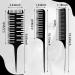 Dyeing Hair Comb Set for Sectioning and Styling - 6 Pieces, Assorted Styles - Buy Online on SooperMarket.com
